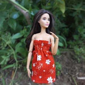summer dresses for 1/6 12 inch doll