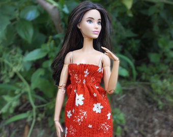 summer dresses for 1/6 12 inch doll