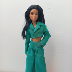 miniminici 1/6 人形用 2 点スーツセット パンツ、ジャケット、スカート