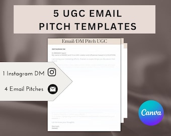 Geweldige e-mailpitchsjablonen voor het merk UGC, influencer pitch, UGC-script, partnership influencer brand, e-mailpitch, instagrampitch