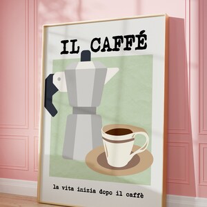 Espresso Italy Print | Italian Wall Art | Italian Quote Printable Art | Downloadable Prints | Italy Travel Poster |European Digital Wall Art