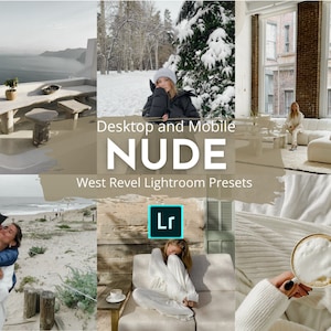 3 Beige Aesthetic Mobile and Desktop Lightroom Nude Presets, Vsco filters, Minimal filters, Holiday, Instagram Presets, Minimal Presets,