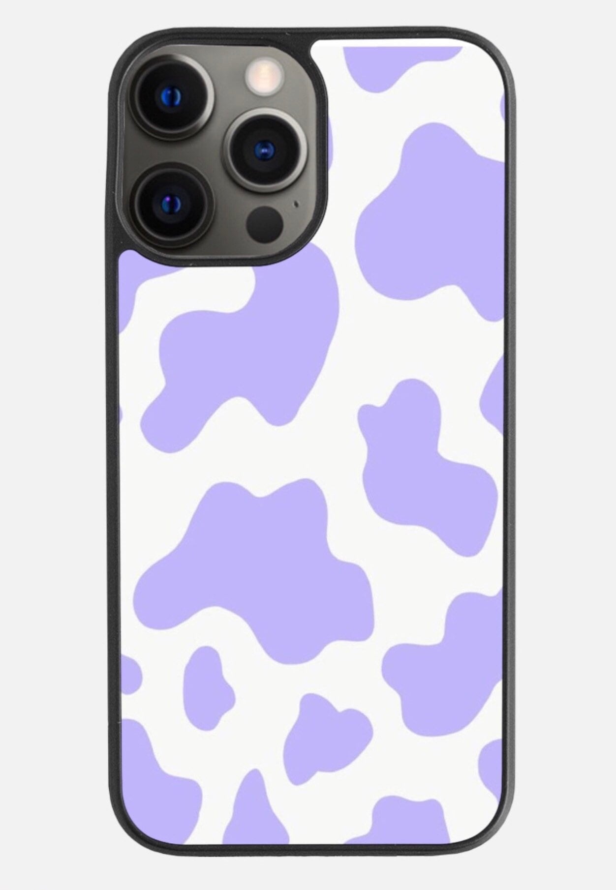 Purple Cow Print Phone Case iPhone case Etsy