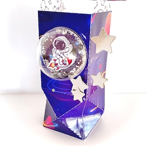 Astronaut Geometric Box/ Astronaut Box Cutting File