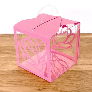 Cut File Acetate Box and Magnolia Paper/ Studio PDF SVG Cutting File
