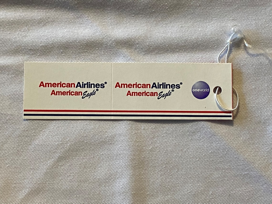 Vintage American Airlines Luggage Tag Etsy