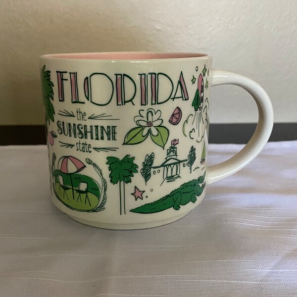 Florida Starbucks Mug Etsy