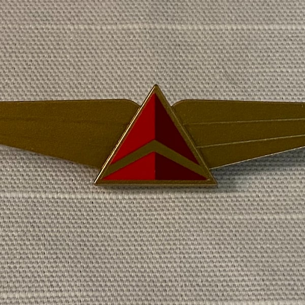 Delta Air Lines Wing Pin, Style 2