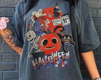 Halloween Horror Nights Tshirt, Comfort Colors Tee, Everyday is Halloween Shirt, Lil Boo, Vintage Halloween, Skeleton Shirts