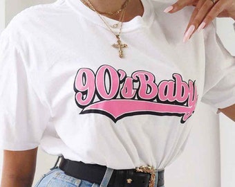 90's Baby T-Shirt, Vintage Birthday Gift