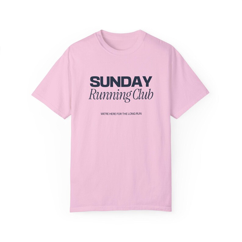 Camiseta deportiva para club de corredores, camiseta para correr el fin de semana, camiseta de entrenamiento atlético, camiseta deportiva para domingos, ropa de ejercicio, camiseta estética de ocio imagen 5
