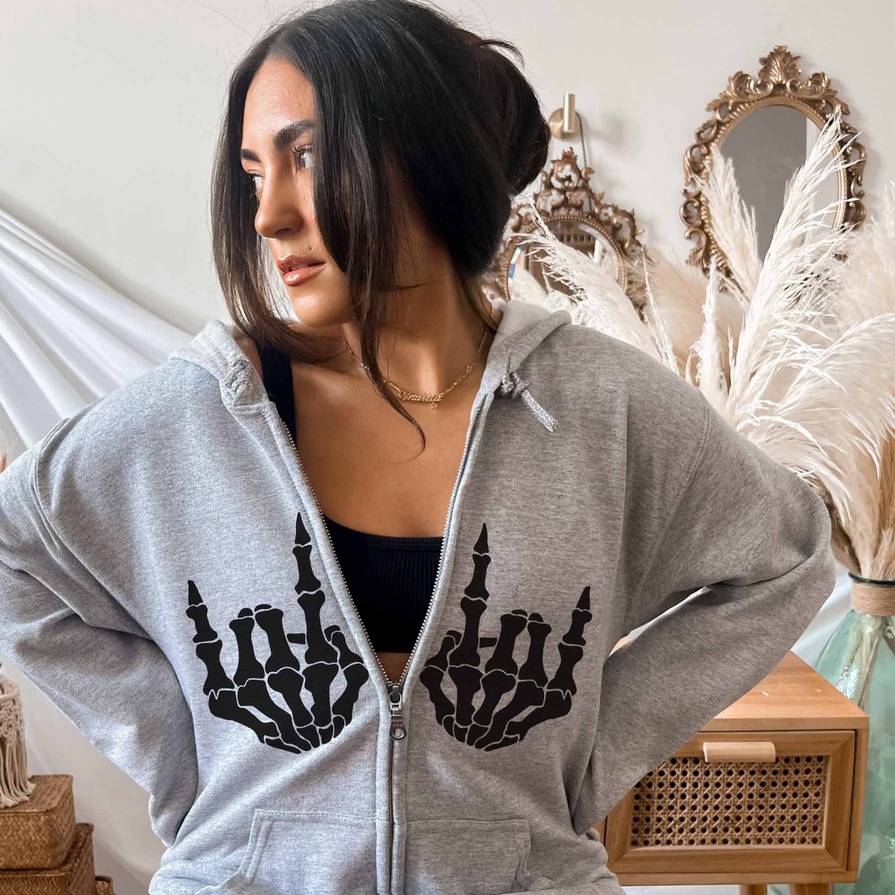 トップス 00s archive veronica hoodie skull grunge 00s archive veronica hoodie skull grunge