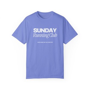 Camiseta deportiva para club de corredores, camiseta para correr el fin de semana, camiseta de entrenamiento atlético, camiseta deportiva para domingos, ropa de ejercicio, camiseta estética de ocio imagen 4