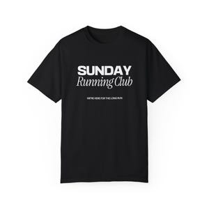 Camiseta deportiva para club de corredores, camiseta para correr el fin de semana, camiseta de entrenamiento atlético, camiseta deportiva para domingos, ropa de ejercicio, camiseta estética de ocio imagen 6