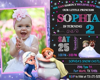 Frozen Invitation Frozen Birthday Invitation Frozen Party Invitation Frozen Invites Frozen Digital Printable File