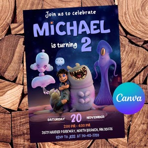 Elio Invitation Elio Birthday Invitation Elio Party Elio Editable Invitation Elio Digital File