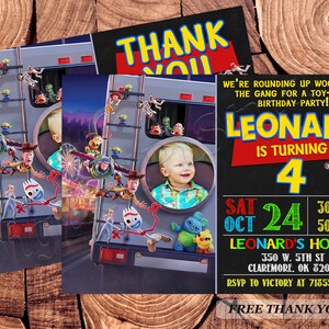 Toy Story Einladung Toy Story Geburtstagseinladung Toy Story Party Toy Story Digital Toy Story Karte druckbare Datei