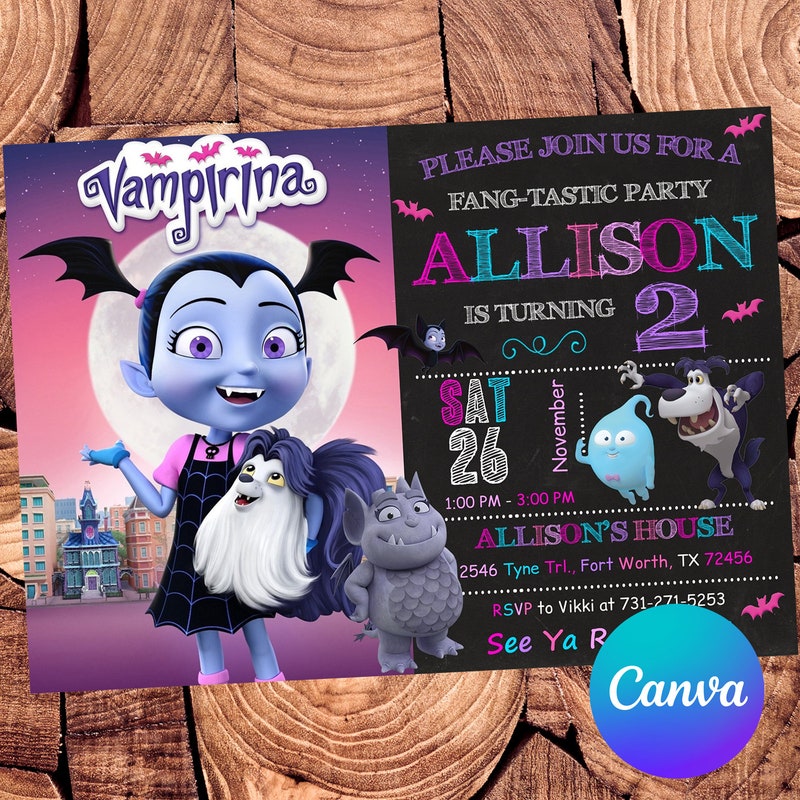 Vampirina Birthday - Etsy