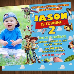 Toy Story Einladung Toy Story Geburtstagseinladung Toy Story Party Toy Story Digital Toy Story Karte druckbare Datei