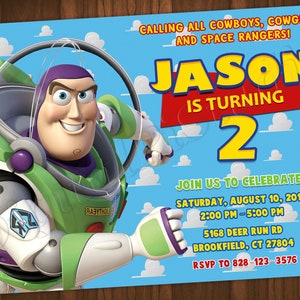 Toy Story Einladung Toy Story Geburtstagseinladung Toy Story Party Toy Story Digital Toy Story Karte druckbare Datei