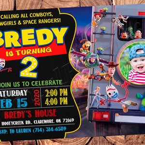 Toy Story Einladung Toy Story Geburtstagseinladung Toy Story Party Toy Story Digital Toy Story Karte druckbare Datei