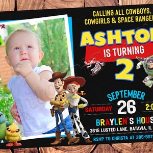 Toy Story Einladung Toy Story Geburtstagseinladung Toy Story Party Toy Story Digital Toy Story Karte druckbare Datei