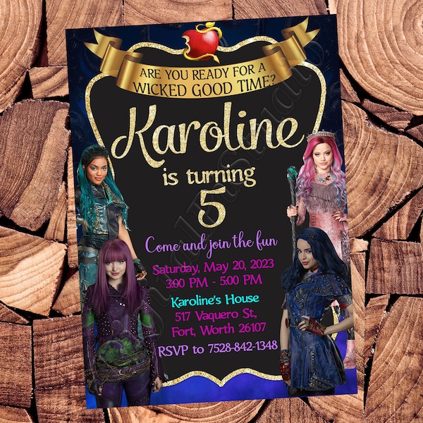 Descendants 3 Printables - Etsy
