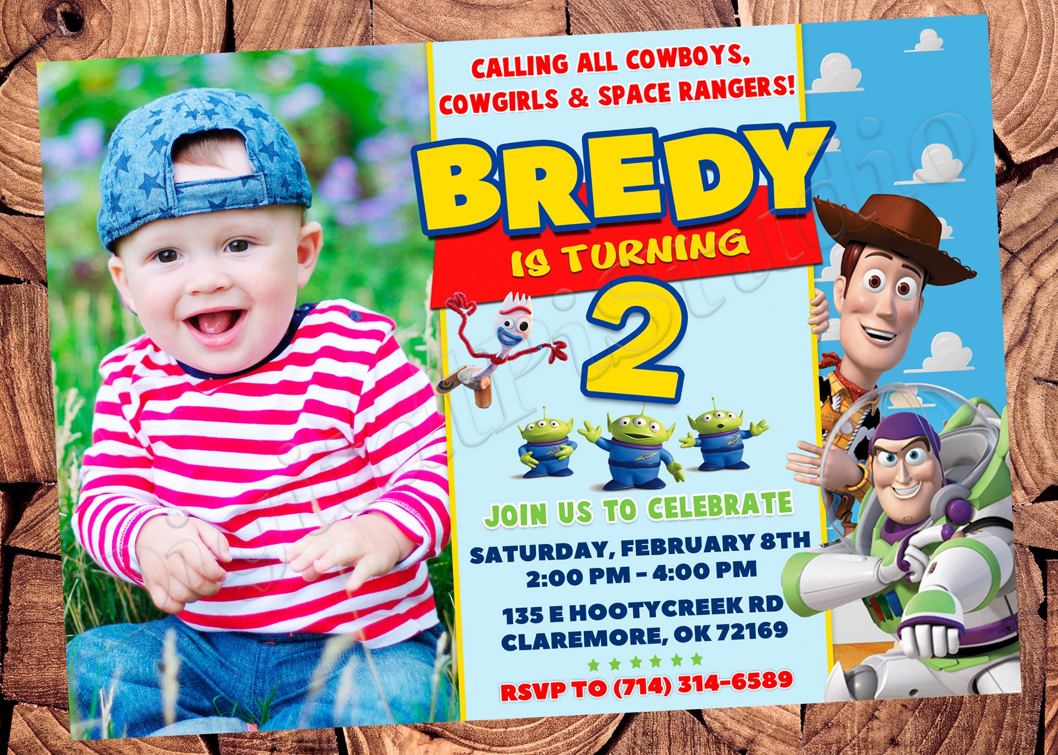 Toy Story Invitation Toy Story Birthday Invitation Toy Story Party Toy Story Digital Toy Story Card Printable File