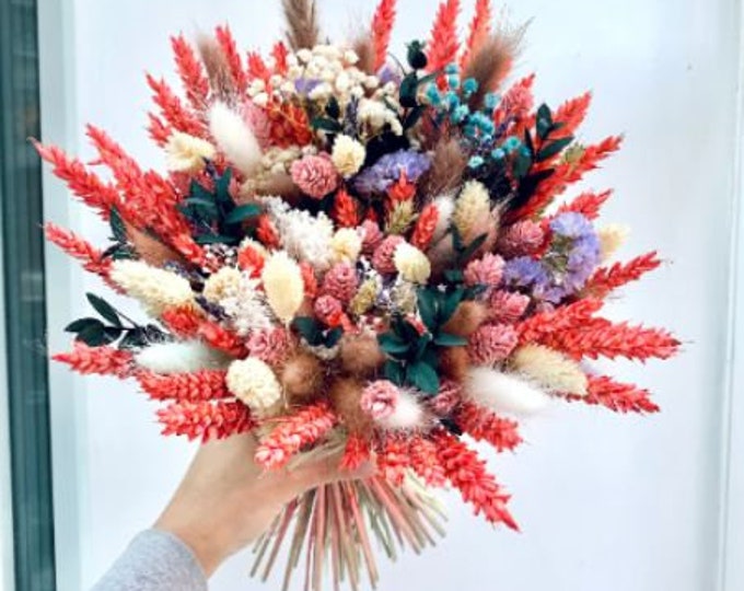 Scented AUREA Bouquet / Dried Flowers/ Dried Flower Bouquet/ Valentines Bouquet / Dried flower arrangement / Gift for her / Bridal bouquet