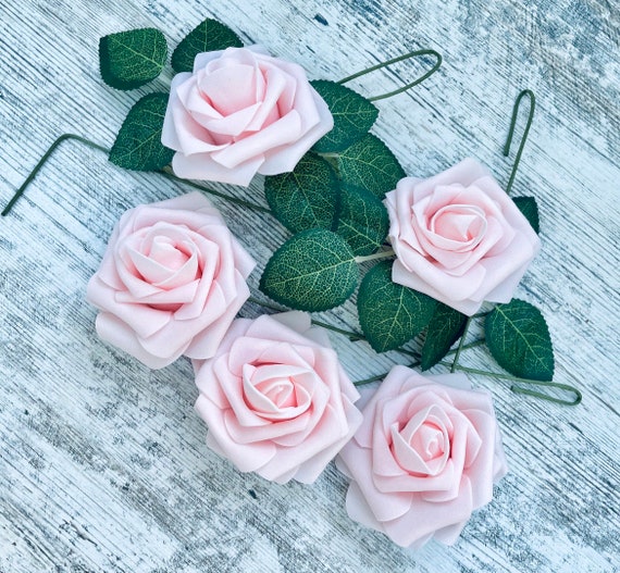 25 Pezzi Fiori Artificiali Che Sembrano Veri In Schiuma E Rose With Stems For Diy Wedding Bouquets Bridal Shower Centerpieces Party Decorations For Wedding Party P 37984002 - Foto 10