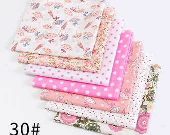 Fabric Fat Quarters bundle new to stock 7 pieces 17 dollars including postage.