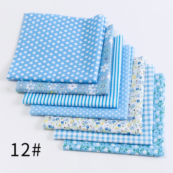 Fat Quarters 7 pièces toutes couleurs et motifs 15 dollars pour 7 FRAIS DE PORT GRATUITS