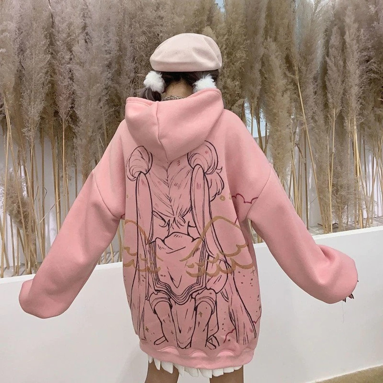 etsy anime hoodie