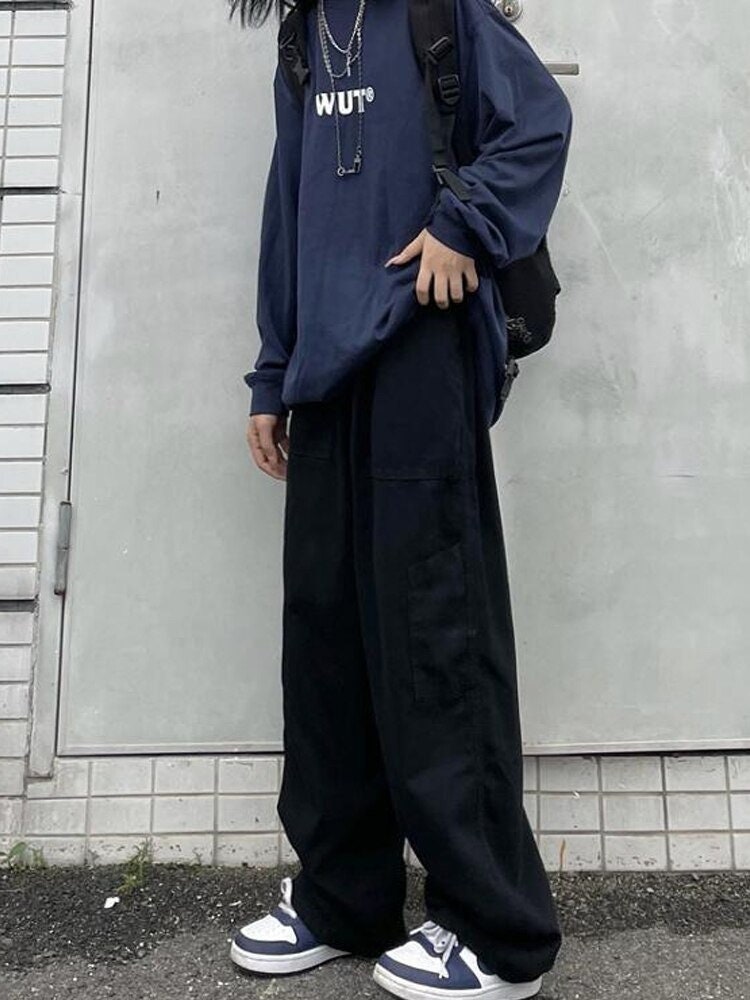 Vintage Cargo Pants Women Harajuku Baggy Hip Hop Trousers - Etsy