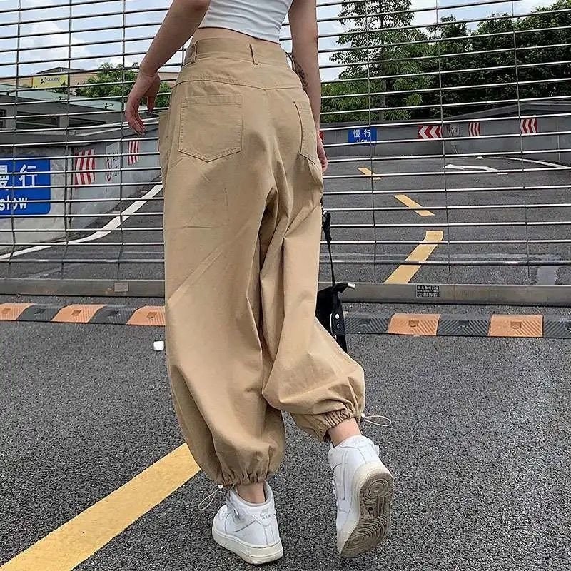 gimmick cargo pants khaki y2k