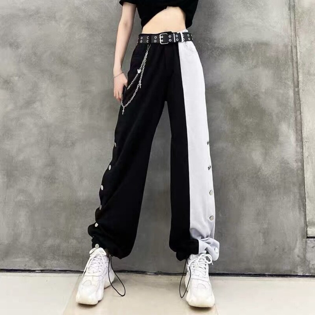 Jeans Women Black Chic Autumn Loose Womens Wide Leg Denim Trousers Ins  Harajuku High Street Retro Fashion Korean Style Mopping