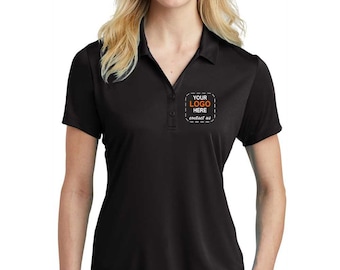 Custom Embroider Personalized Polo Shirt - Sport-Tek LST550 PosiCharge Competitor Performance Polo - Max 4in by 4in Embroidery Logo