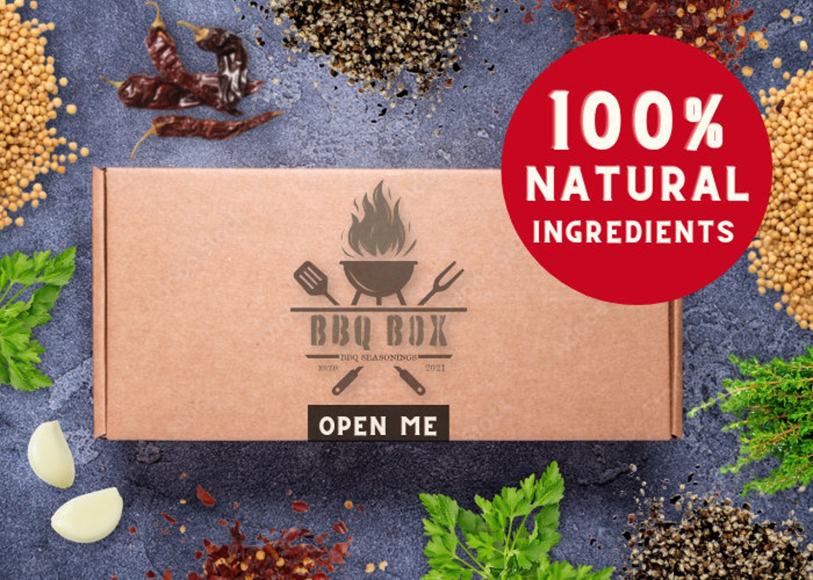 GLUTEN FREE Bbq Seasoning Gift Box Gluten Free Seasoning Etsy UK