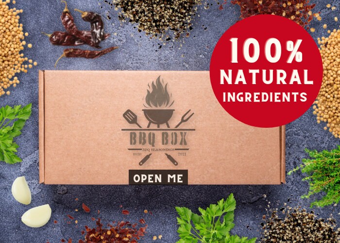 BBQ Seasoning Gift Box Gift Set for Dad the BEST Barbecue Etsy UK