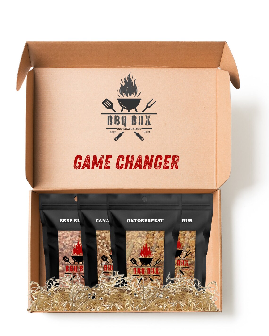 Game Changer BBQ SEASONING Gift Set BBQ Gifts Personalized Etsy UK