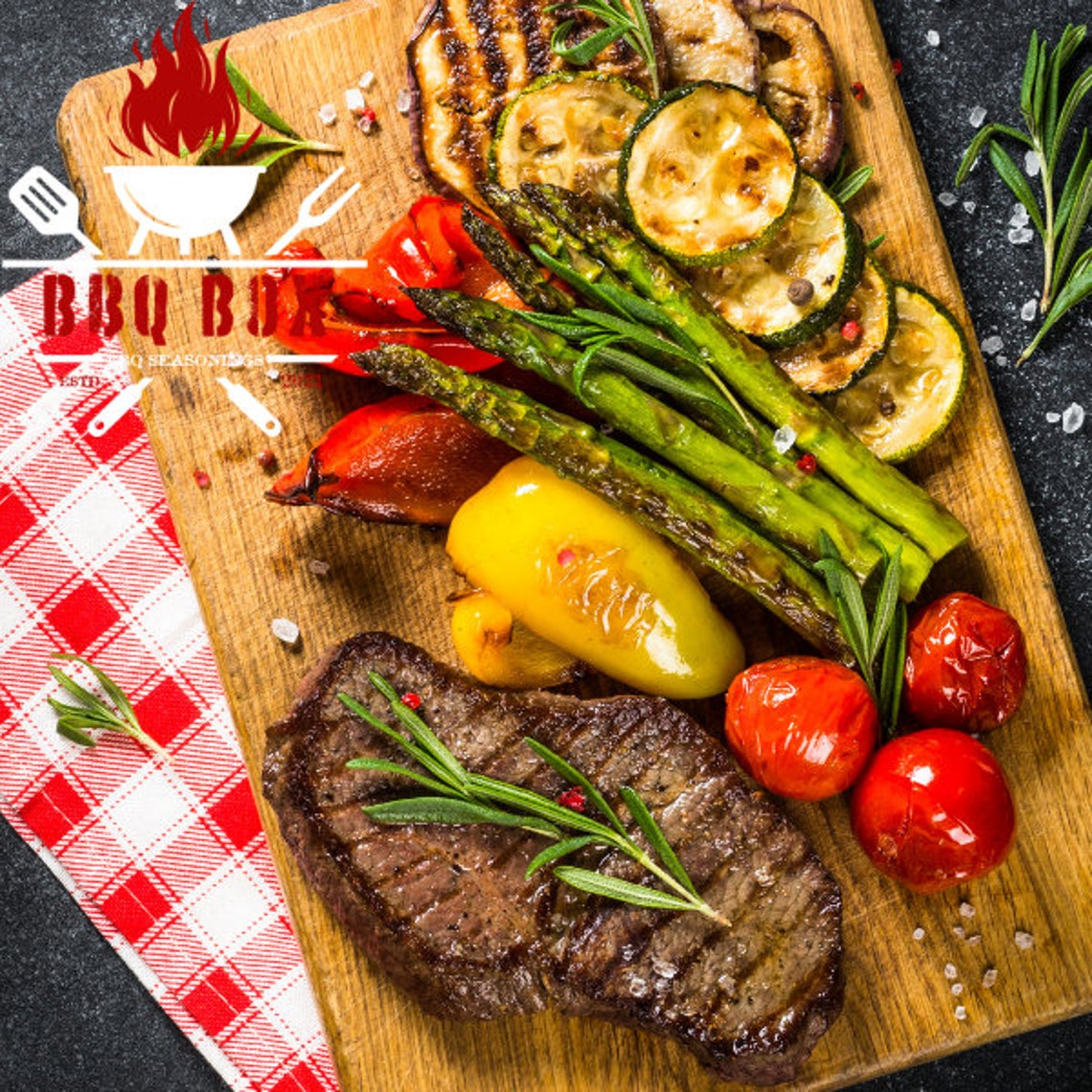 BBQ Seasoning Gift Box Gift Set for Dad the BEST Barbecue Etsy UK