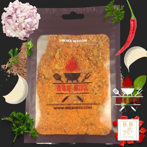 SALT FREE SEASONING Smoke Wagon 30g Natural Spice Mix for Etsy UK