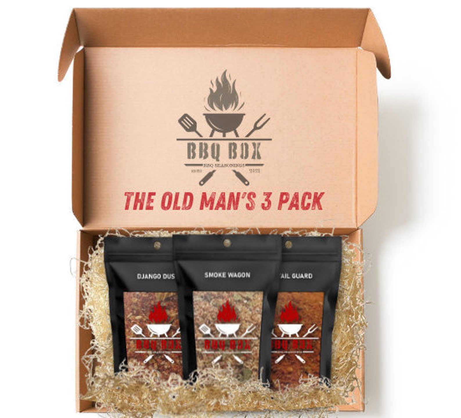 BBQ Seasoning Gift Box Gift Set for Dad the BEST Barbecue Etsy UK