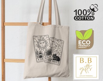 Tote Bag Moon  Etsy