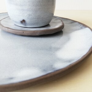 Artisan tea cup stoneware set image 8