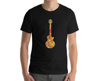 Les Paul Colorswirl by Jef (T-Shirt)