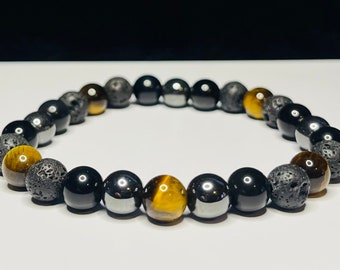 Black Tiger Bracelet: Focus, Strength & Goals