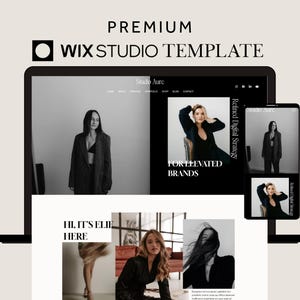 Wix Studio Template For Coaches, Wix Social Media Manager Website, Agency Wix Design , Luxury Wix Online Store, Wix Studio Theme Life Coach