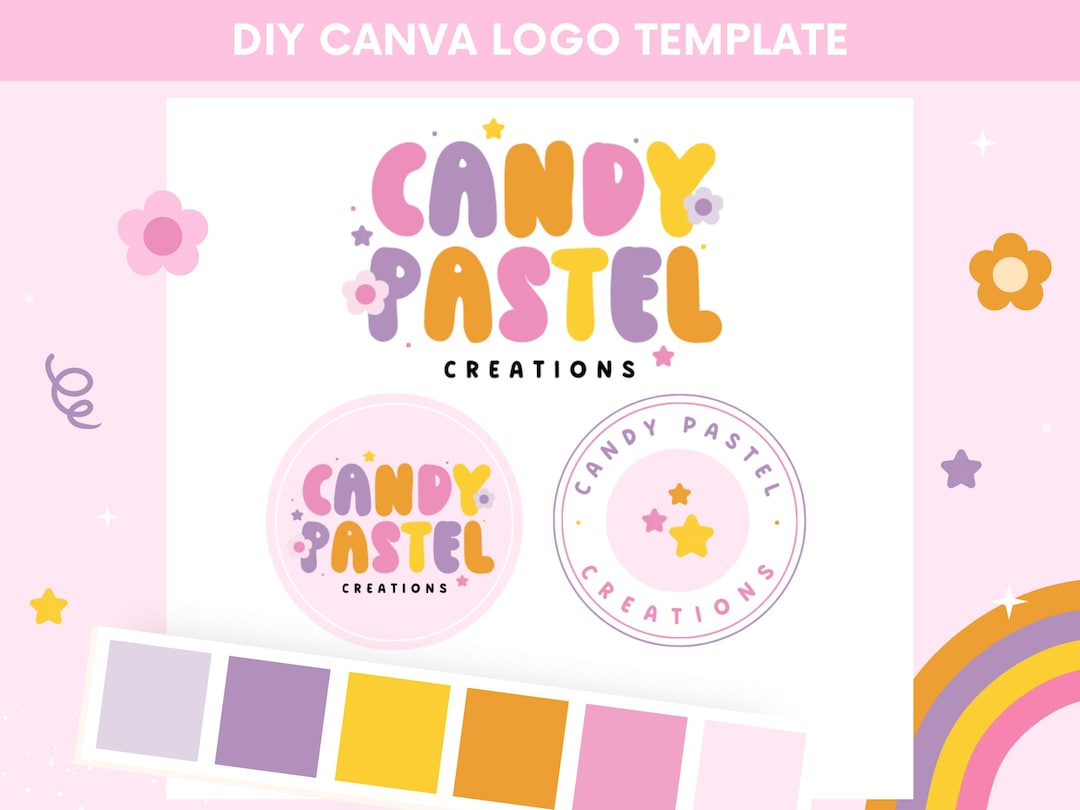 customize 12,310+ pink logo templates online - canva... Pink Logo Template Canva, Editable Canva Logo Submark & Watermark ...