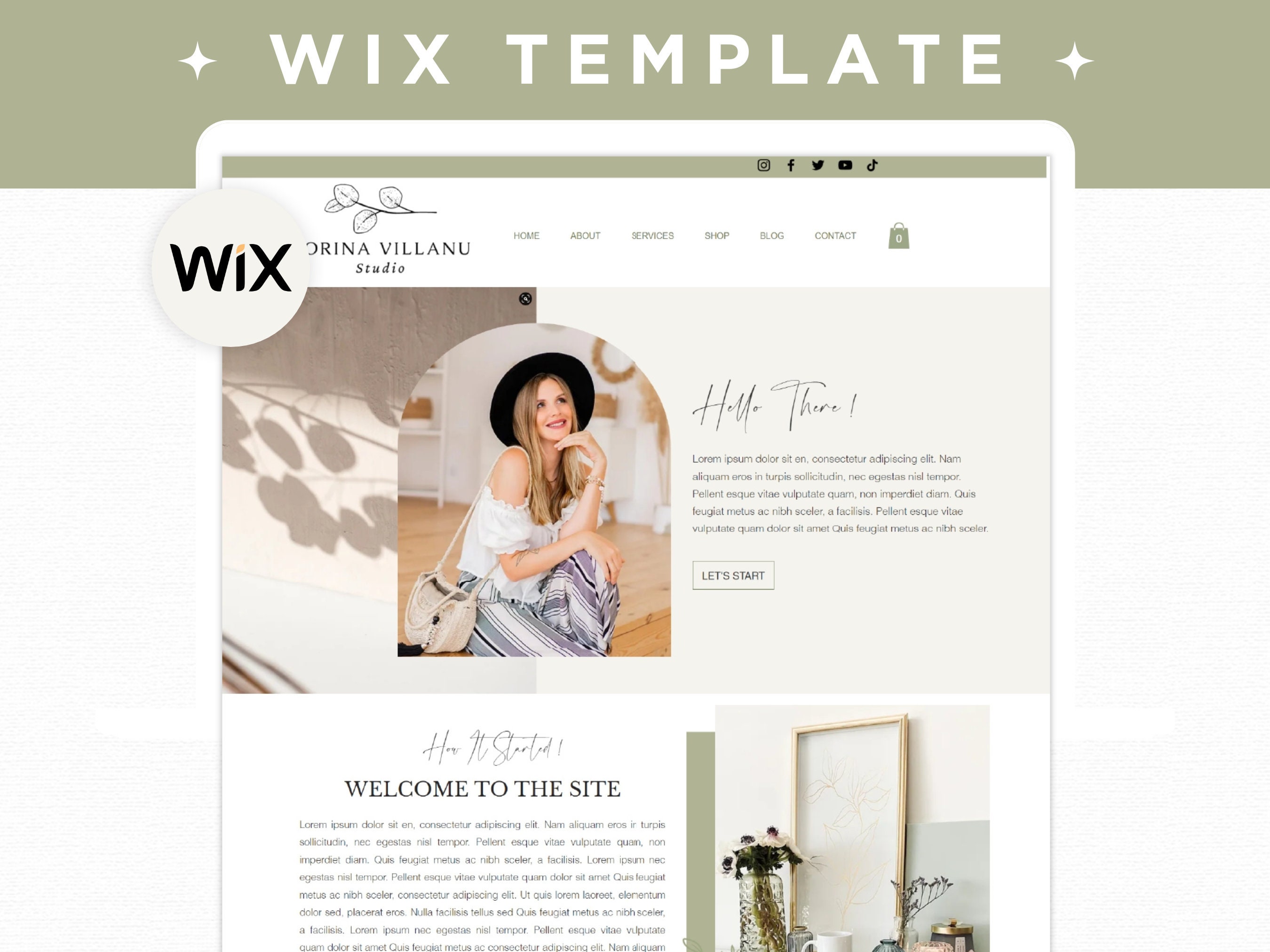 Wix Website Template Boho Coaching Website Template Blogger Website Wix Website Template Boho Coaching Website Template Blogger Website